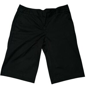 George Stretch - Size 12
Black Women's Bermuda Shorts - Classic Comfortable Fit